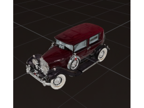 5 in 1 Classic Cars Collection - Game Ready s Modello 3D