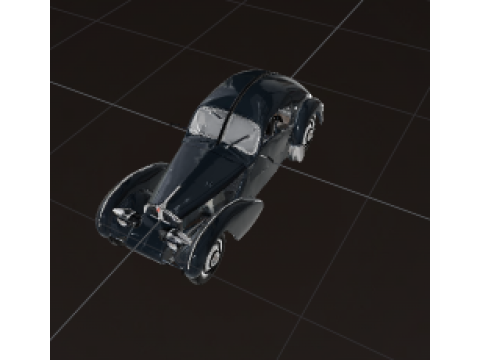 5 in 1 Classic Cars Collection - Game Ready s Modello 3D