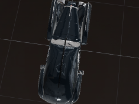 5 in 1 Classic Cars Collection - Game Ready s Modello 3D