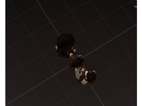 High-Quality Stylized Female Adventurer Character Modelo 3D