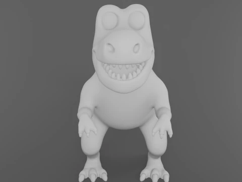 恐龙 3D 打印模型