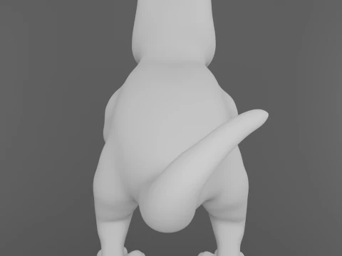 Dinosaur 3D Print Model