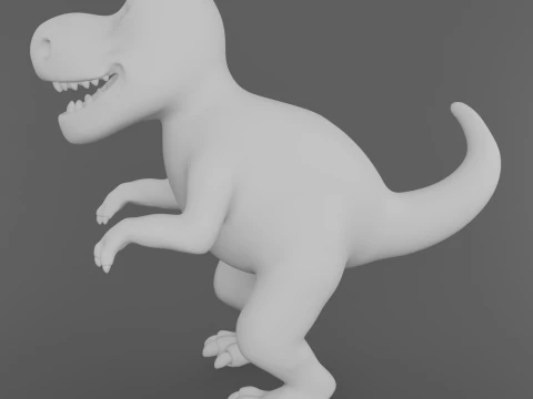 Dinosaur 3D Print Model