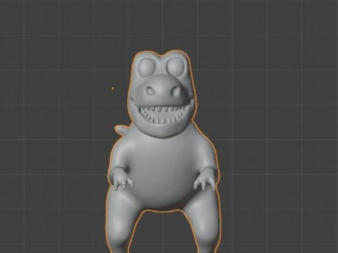 Dinosaur 3D Print Model