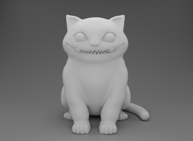 Cat kpop - demon hunters 3D Druckmodell .c4d .max .obj .3ds .fbx .stl .blend