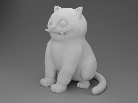 Cat kpop - demon hunters 3D Druckmodell