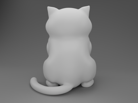 Cat kpop - demon hunters 3D Druckmodell