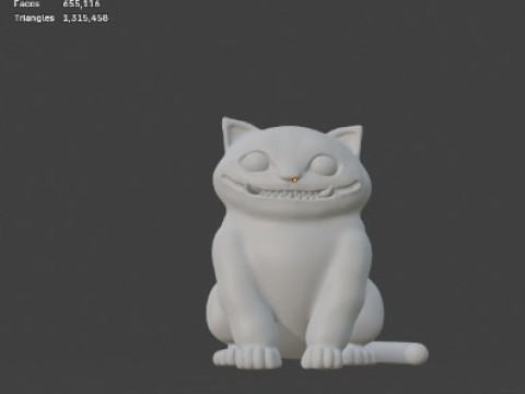Cat kpop - demon hunters 3D Druckmodell