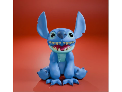 Stitch 3D Print Model