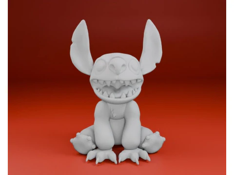 Stitch 3D Print Model