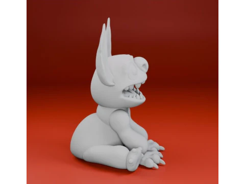 Stitch 3D Print Model
