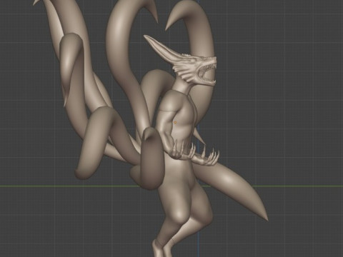 KURAMA 3D Print Model