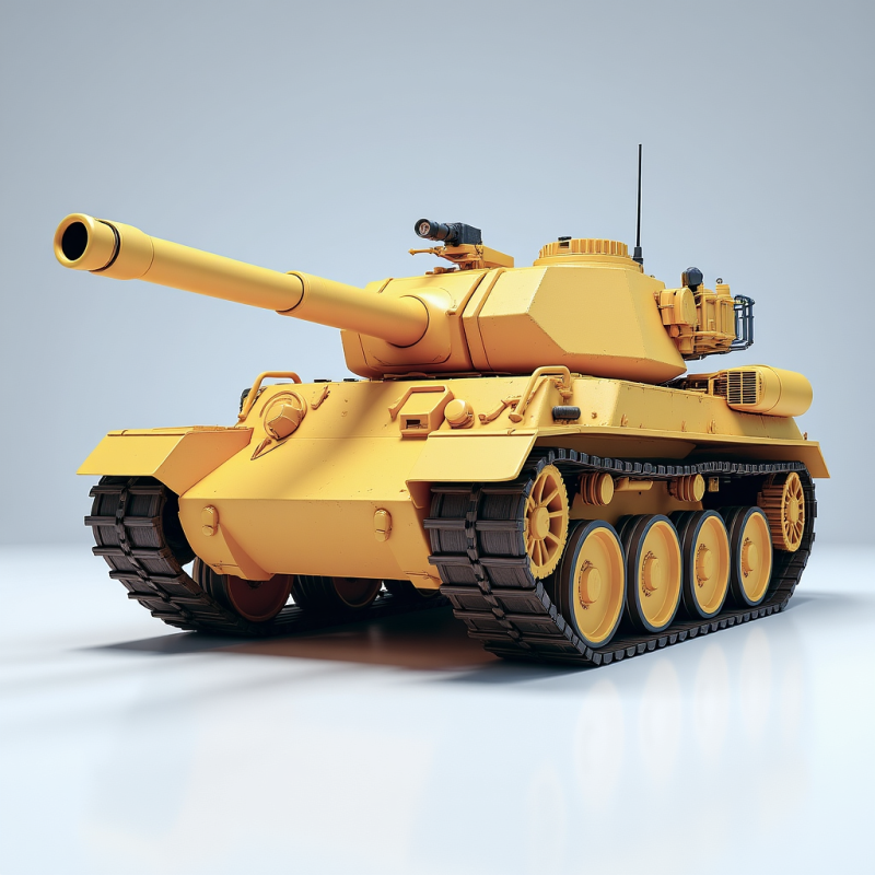 Tank 3D Model .c4d .max .obj .3ds .fbx .stl .blend 