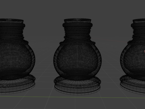 Halloween-editie 3D-drankje en tonic-flessencollectie 3D Model