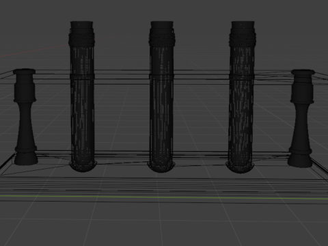 Halloween-editie 3D-drankje en tonic-flessencollectie 3D Model