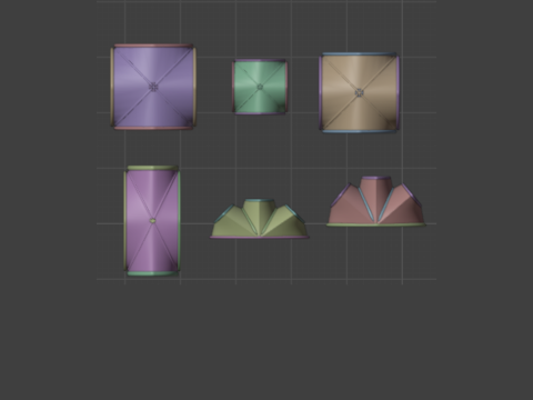 Gothic Vault Collection 3D Model