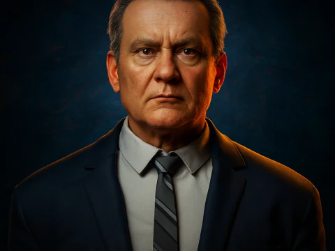 फ़्रैंक कैप्रियो चरित्र 3D मॉडल