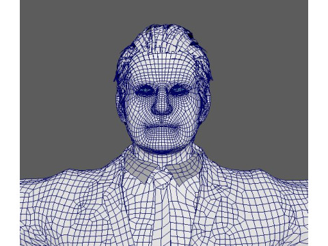 Frank Caprio Character Model 3D