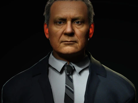 Personaggio di Frank Caprio Modello 3D