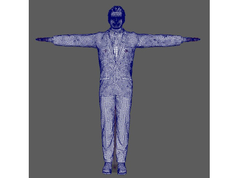 Frank Caprio Character Model 3D