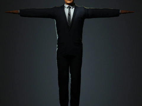 Personaggio di Frank Caprio Modello 3D