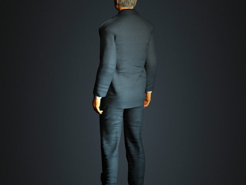 Frank Caprio Character Model 3D
