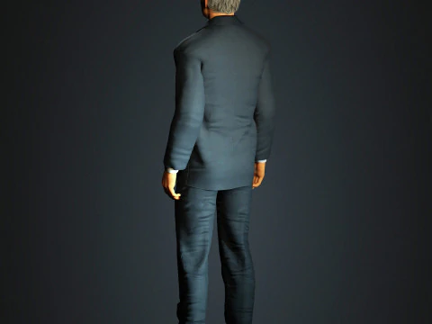 Personaggio di Frank Caprio Modello 3D