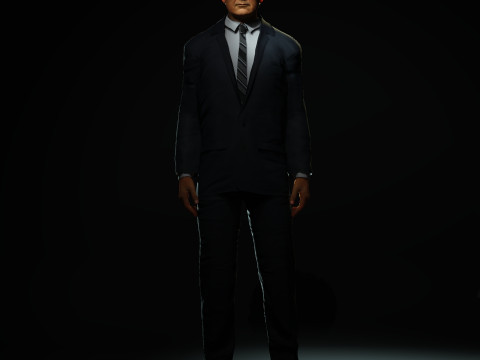 Frank Caprio Character Model 3D