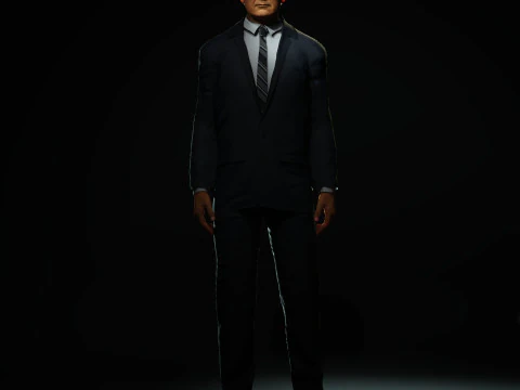 Personaggio di Frank Caprio Modello 3D