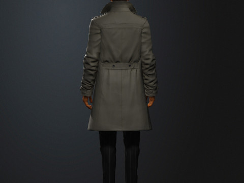 Humphrey Bogart Character 3D Model