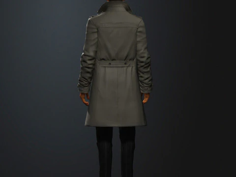 Humphrey Bogart Character 3D Model