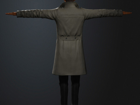 Humphrey Bogart Character 3D Model