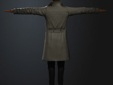 Humphrey Bogart Character 3D Model