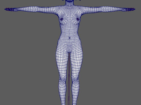 Ingrid Bergman Character 3D Model