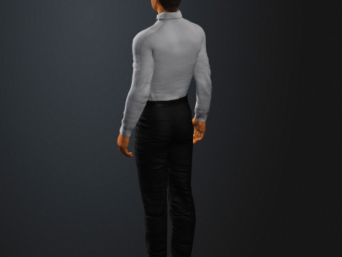 Charlie Kirk Character 3D Модель