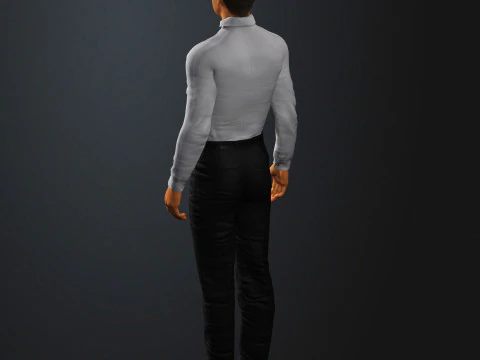 Charlie Kirk Character 3D Model