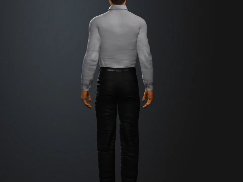 Charlie Kirk Character 3D Model