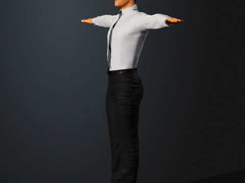 Charlie Kirk Character 3D Модель