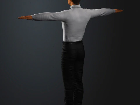 Charlie Kirk Character 3D Model