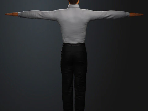 Charlie Kirk Character 3D Model