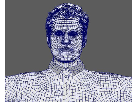 Charlie Kirk Character 3D Модель