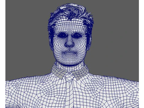 Charlie Kirk Character 3D Model