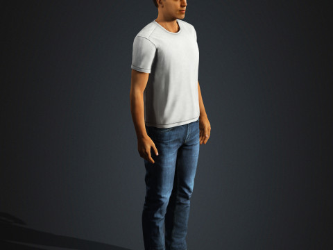 Sam Altman Character 3D 模型