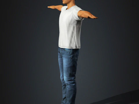 Sam Altman Character 3D Model