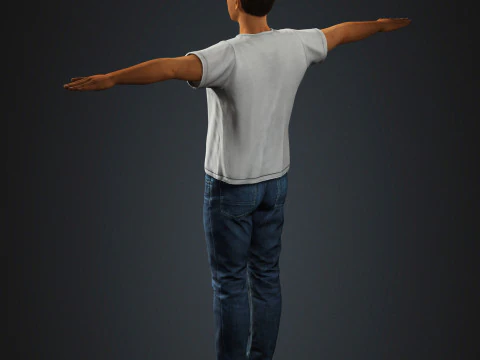 Sam Altman Character 3D Model