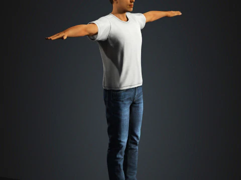 Sam Altman Character 3D Model