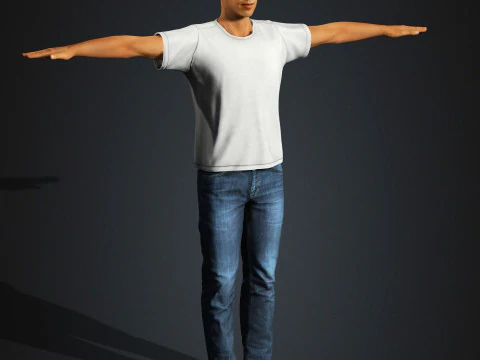 Sam Altman Character 3D Model