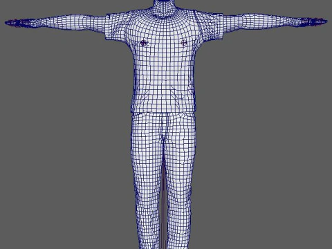 Sam Altman Character 3D Model