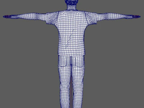 Sam Altman Character 3D Model