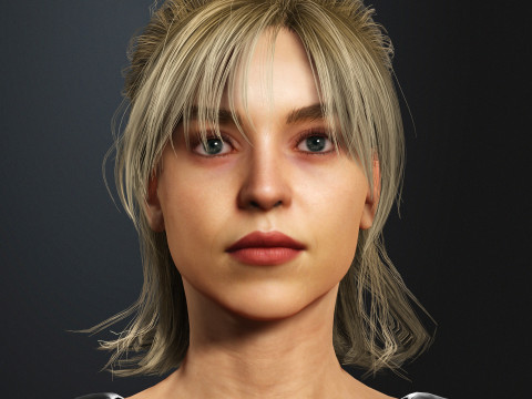Sydney Sweeney Character 3D Model